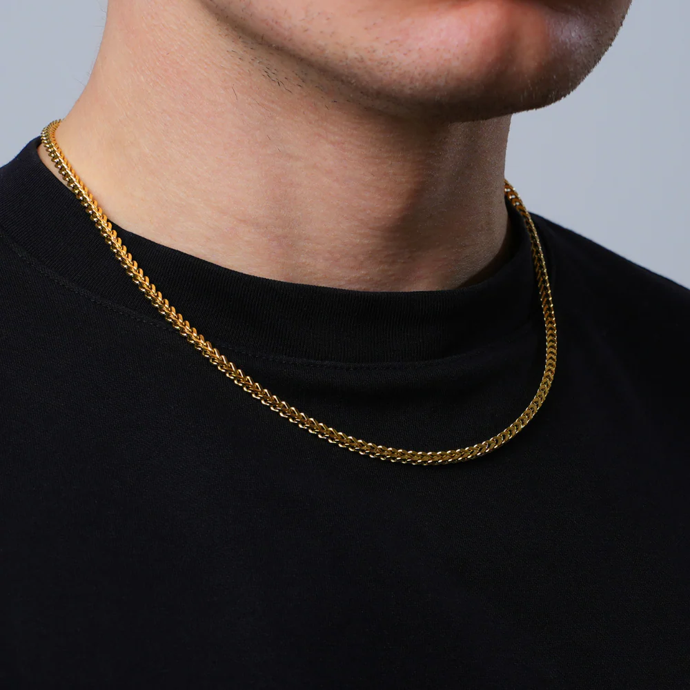 18K Gold Franco Chain (4MM) - Image 3