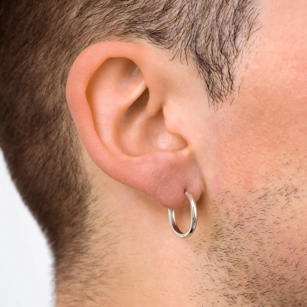 18MM Hoop (Silver) - Image 3