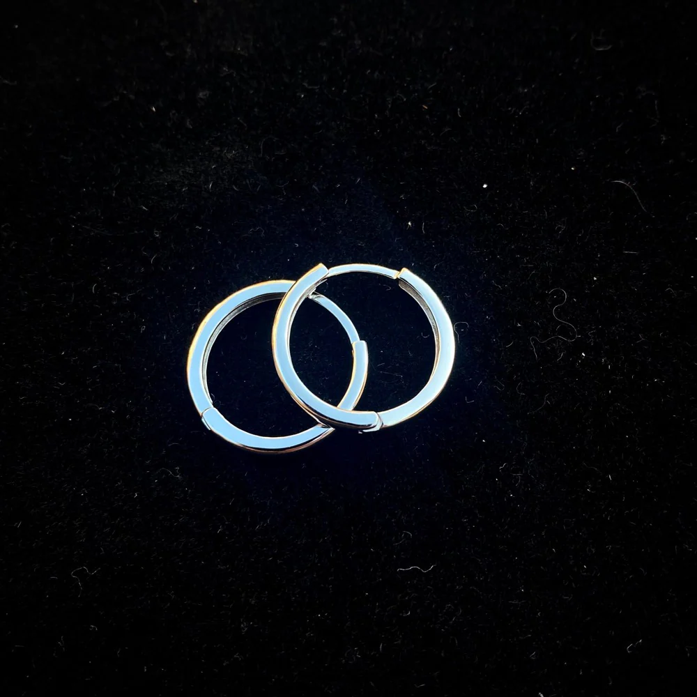 18MM Hoop (Silver) - Image 4