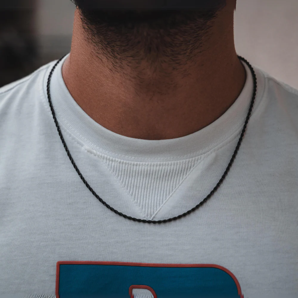 Black Rope Chain (2.5MM) - Image 3