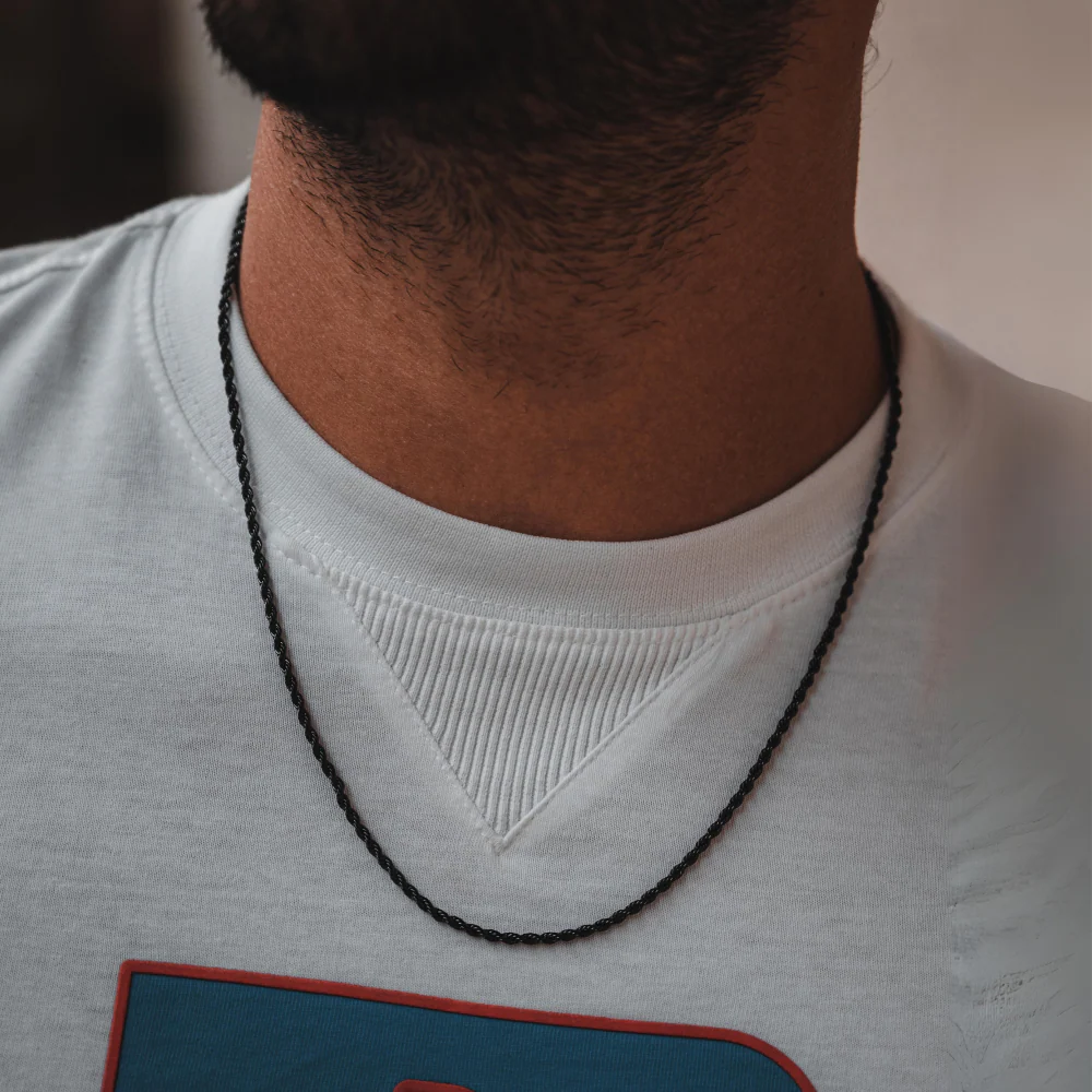 Black Rope Chain (2.5MM) - Image 4