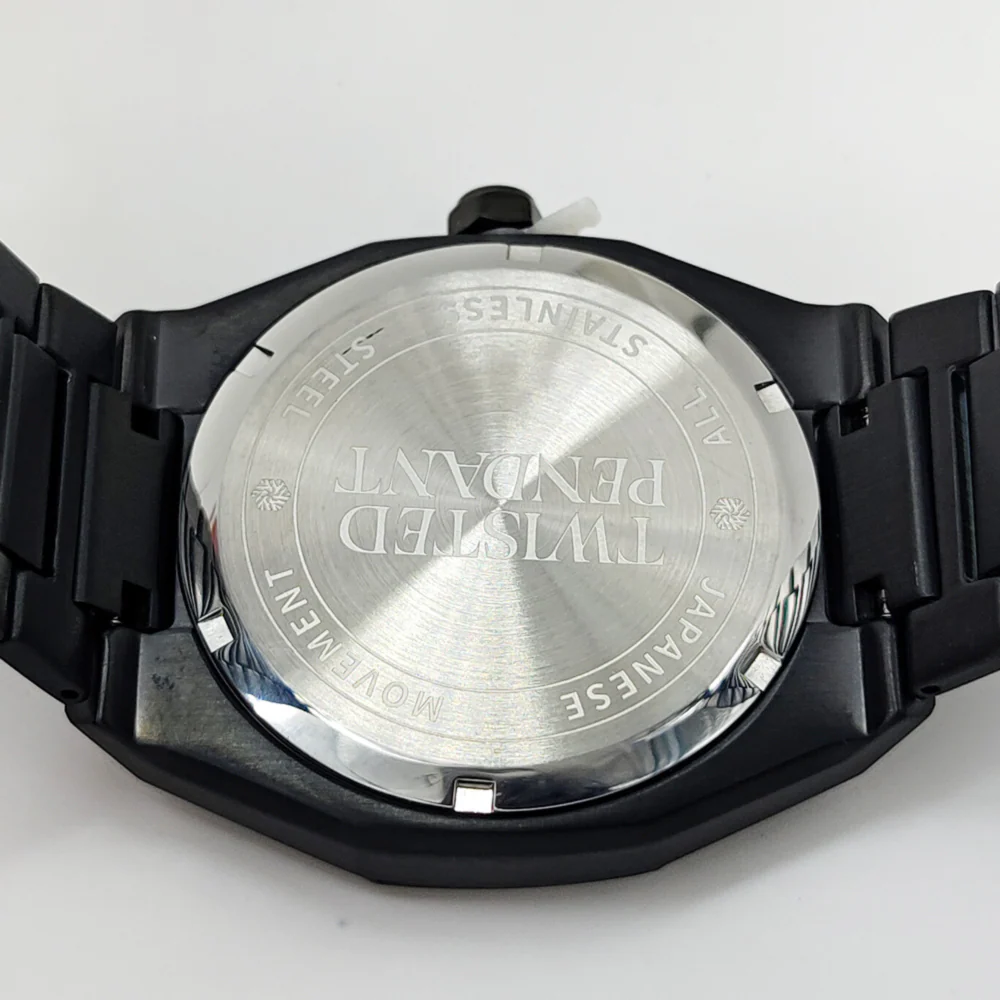 Black Stainless Steel Watch - Image 6