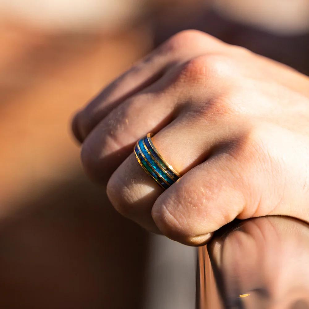 Fire Opal Ring - Gold - Image 5