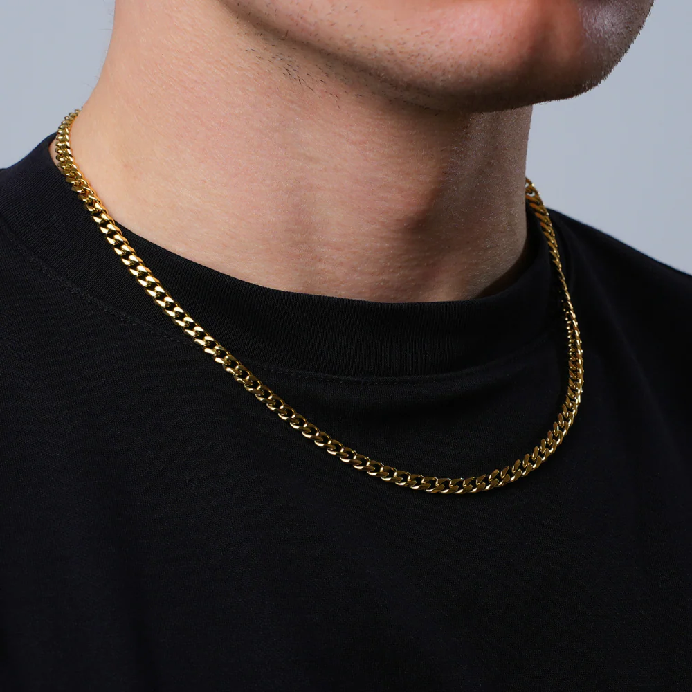 Gold Cuban Chain (5MM) - Image 4
