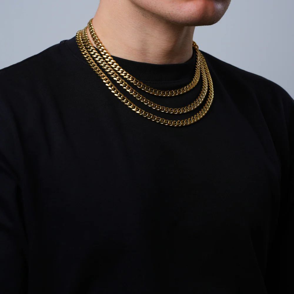 Gold Cuban Chain (8MM) - Image 3