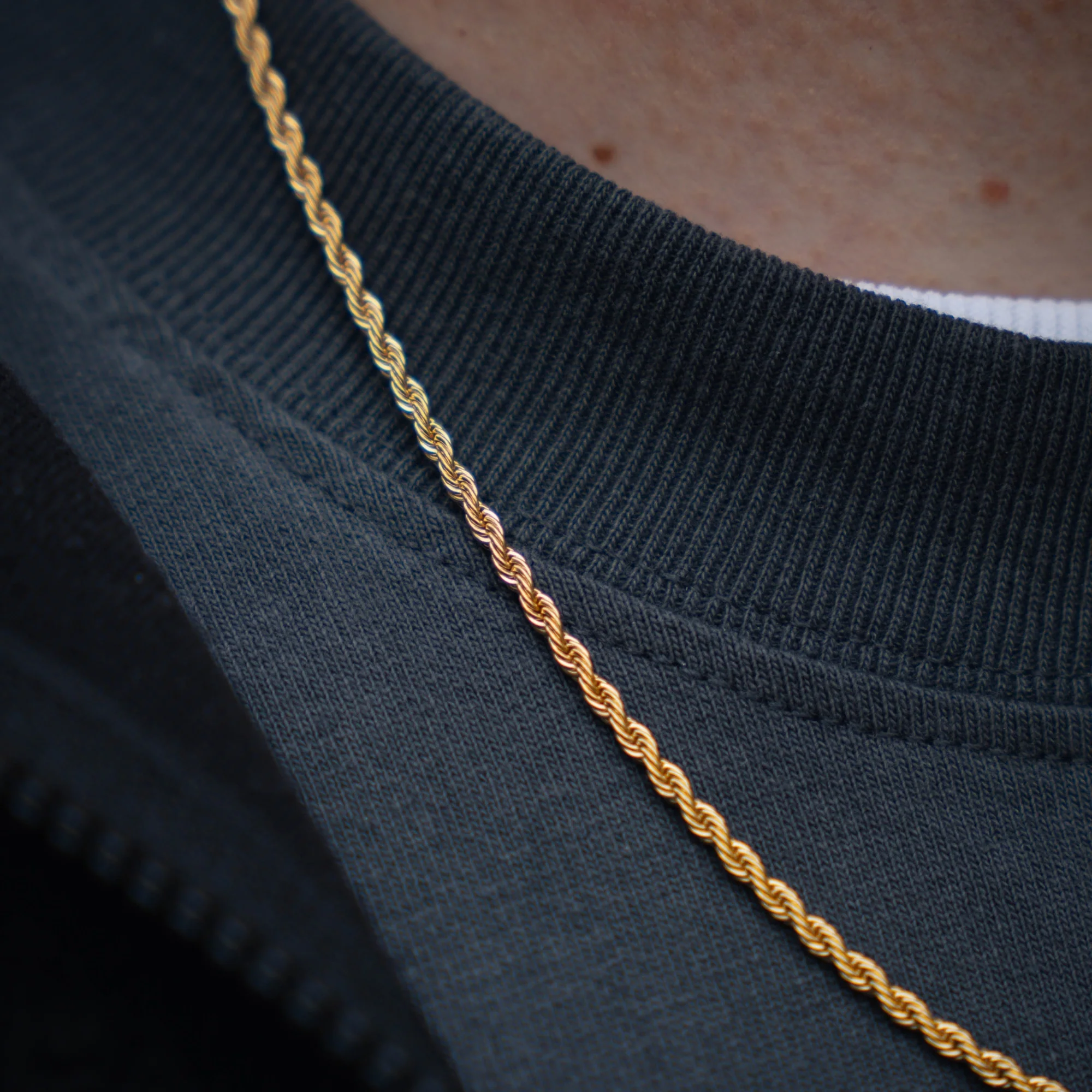 Gold Rope Chain (2.5MM) - Image 6