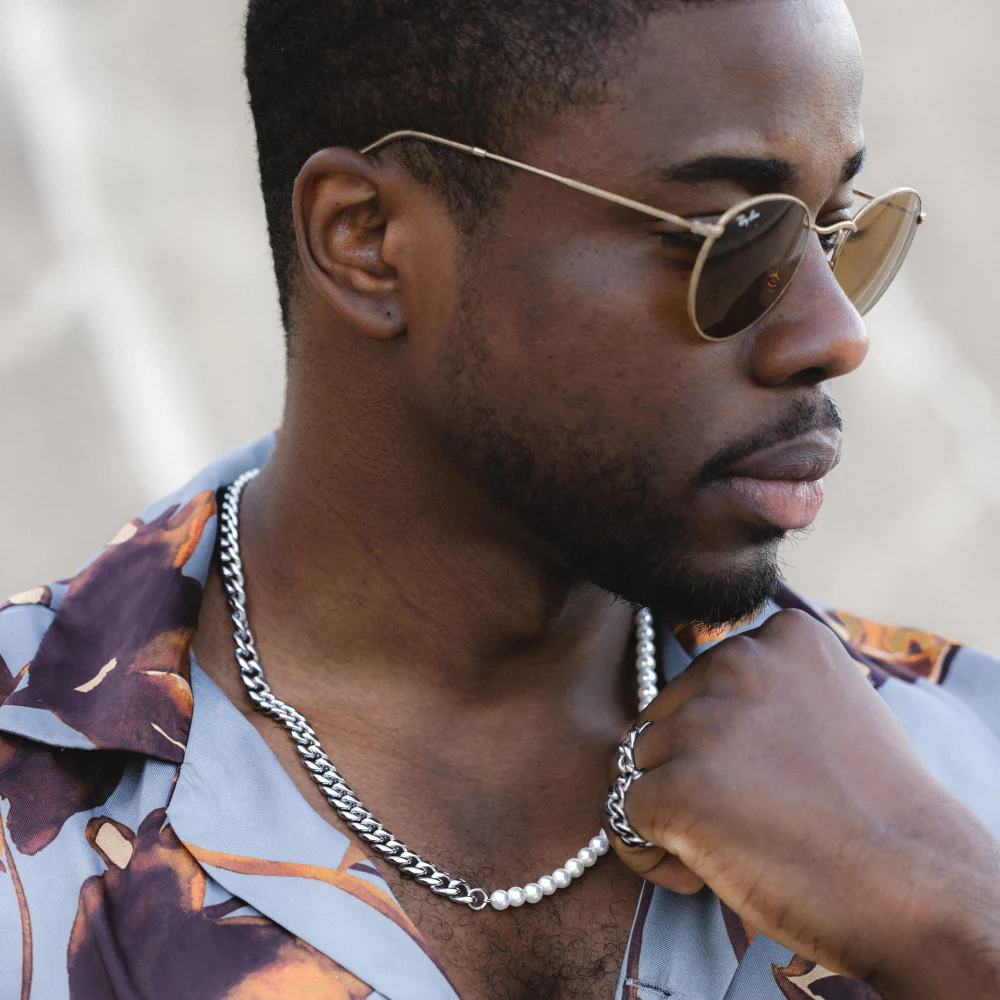 Pearl & Cuban - Silver - Image 5