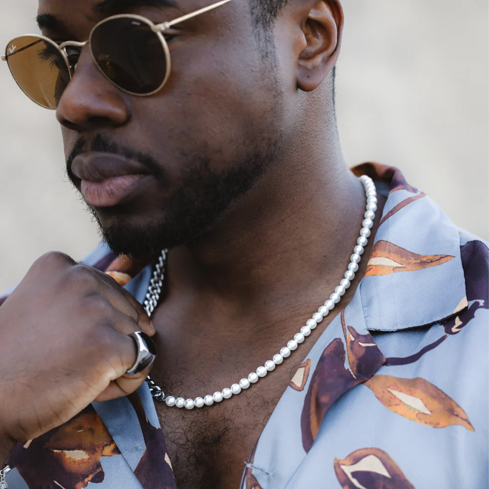 Pearl & Cuban - Silver - Image 6