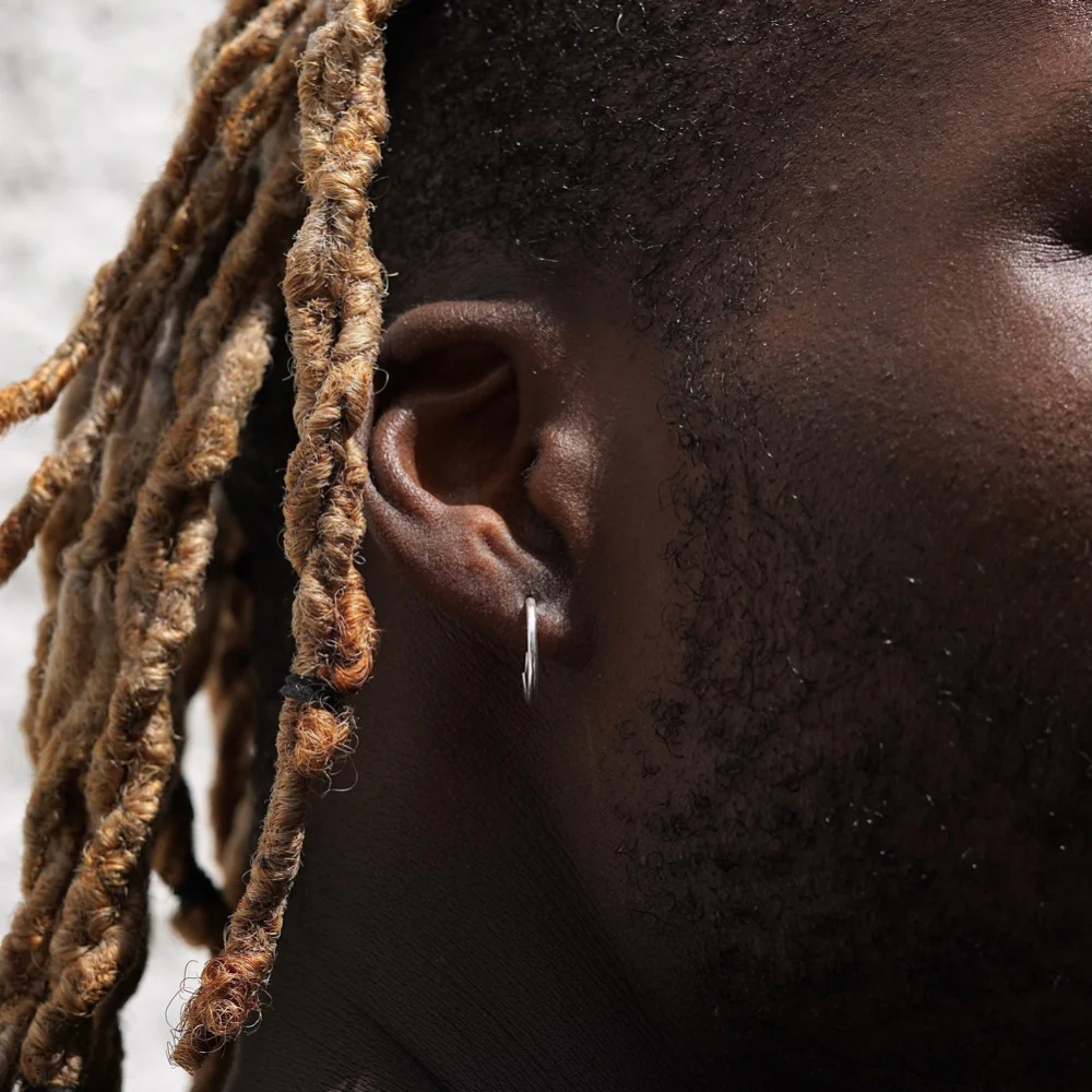 Thin Hoop – Large (Gold) - Image 4