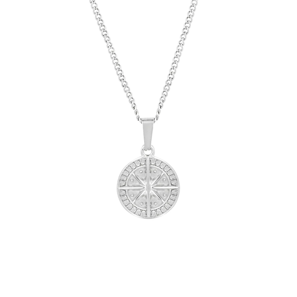 Mini Compass - Silver - Image 6