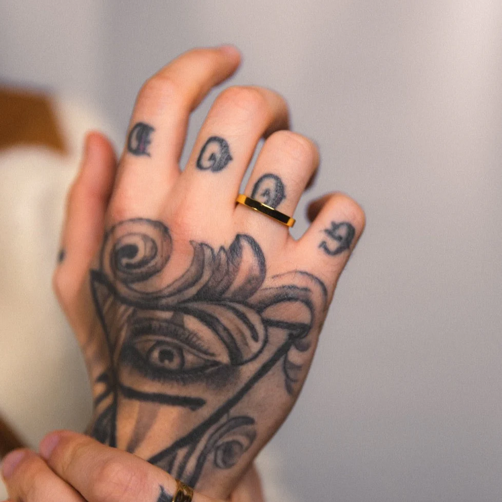 Minimal Band Ring - Gold - Image 5