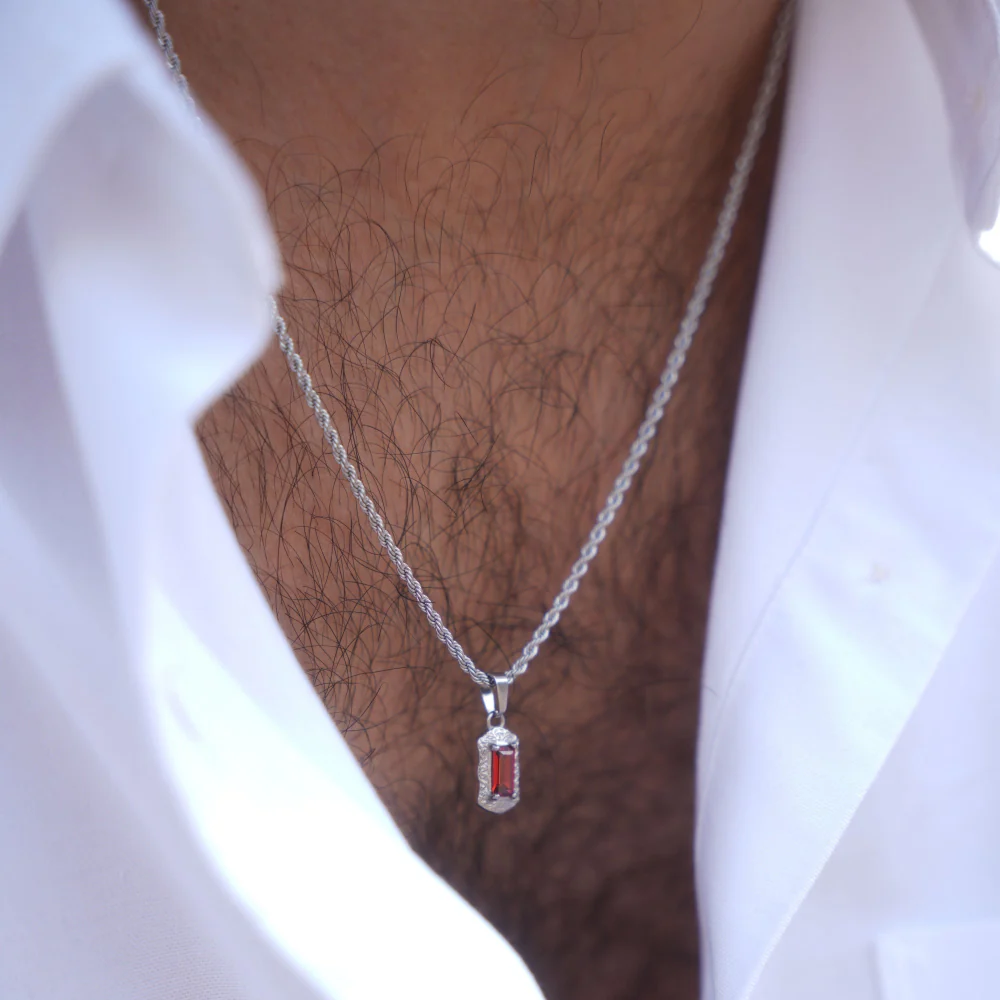 Ruby Pendant - Gold - Image 5