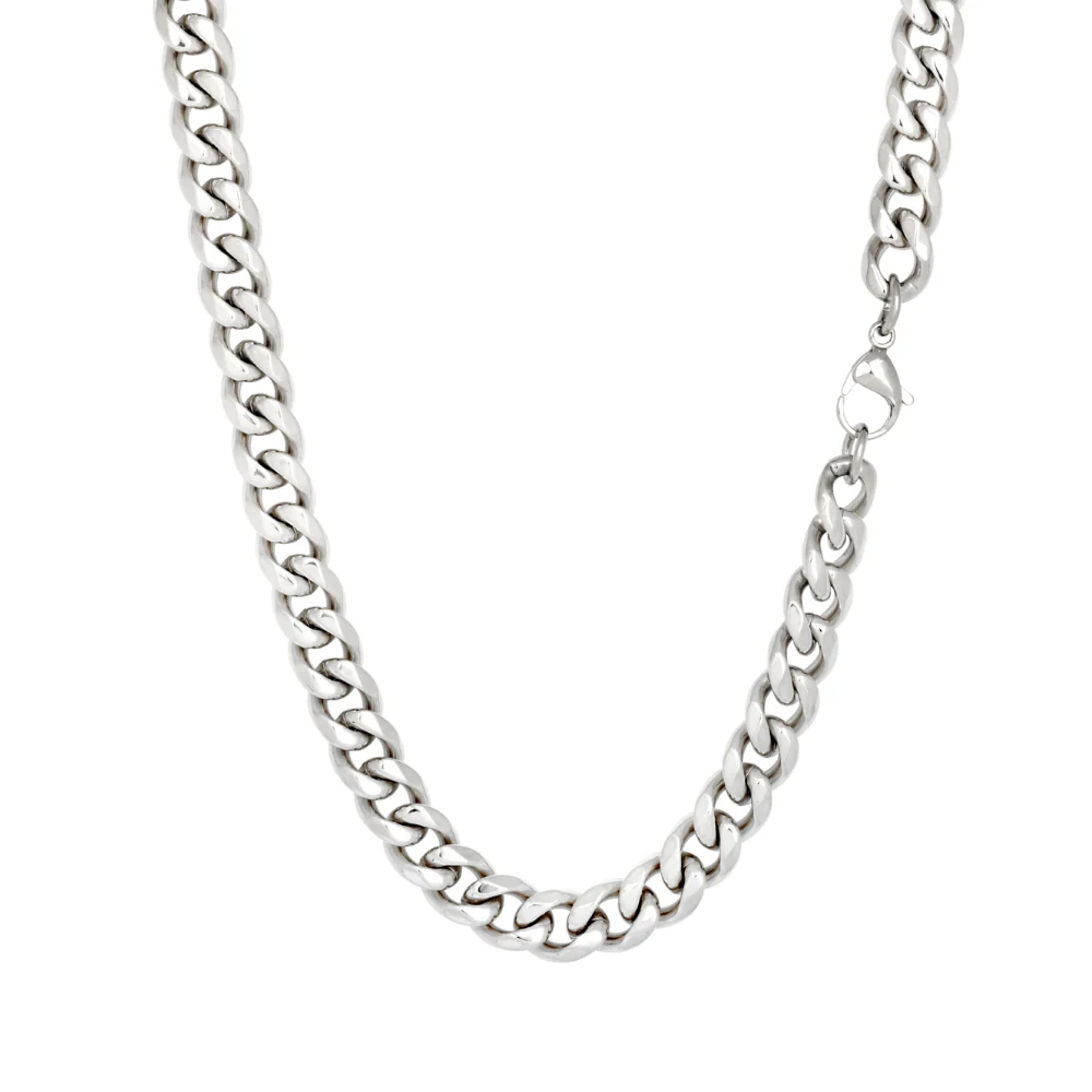 Silver Cuban Chain (10MM) - Image 4