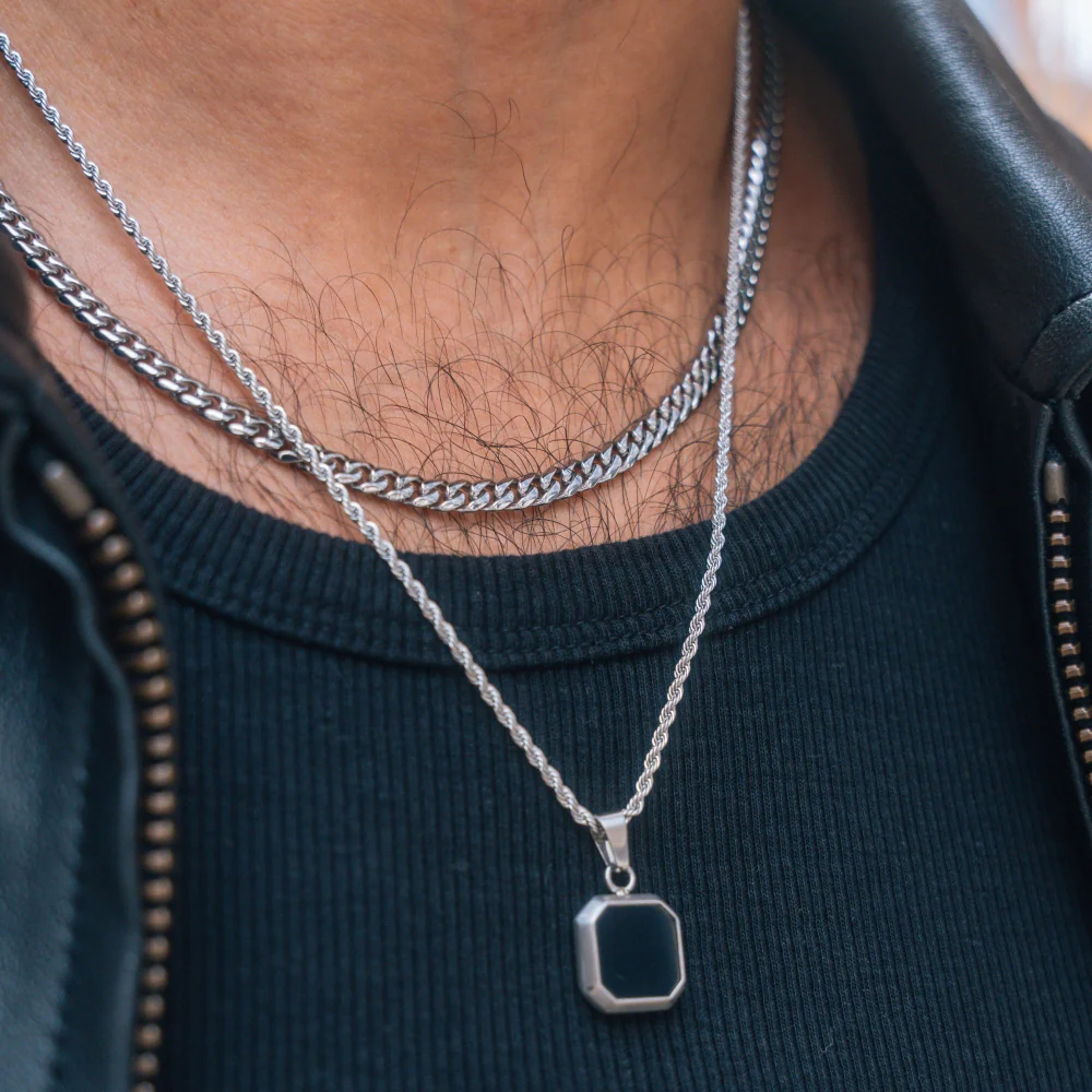 Silver Cuban Chain (5MM) - Image 3