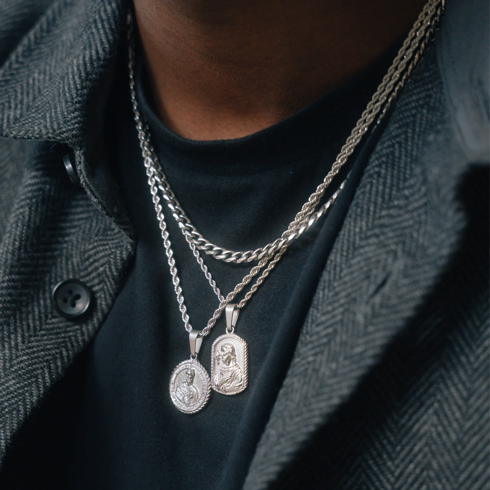 Silver Cuban Chain (5MM) - Image 4