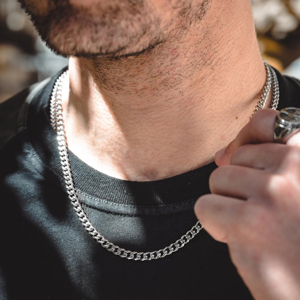 Silver Cuban Chain (5MM) - Image 6
