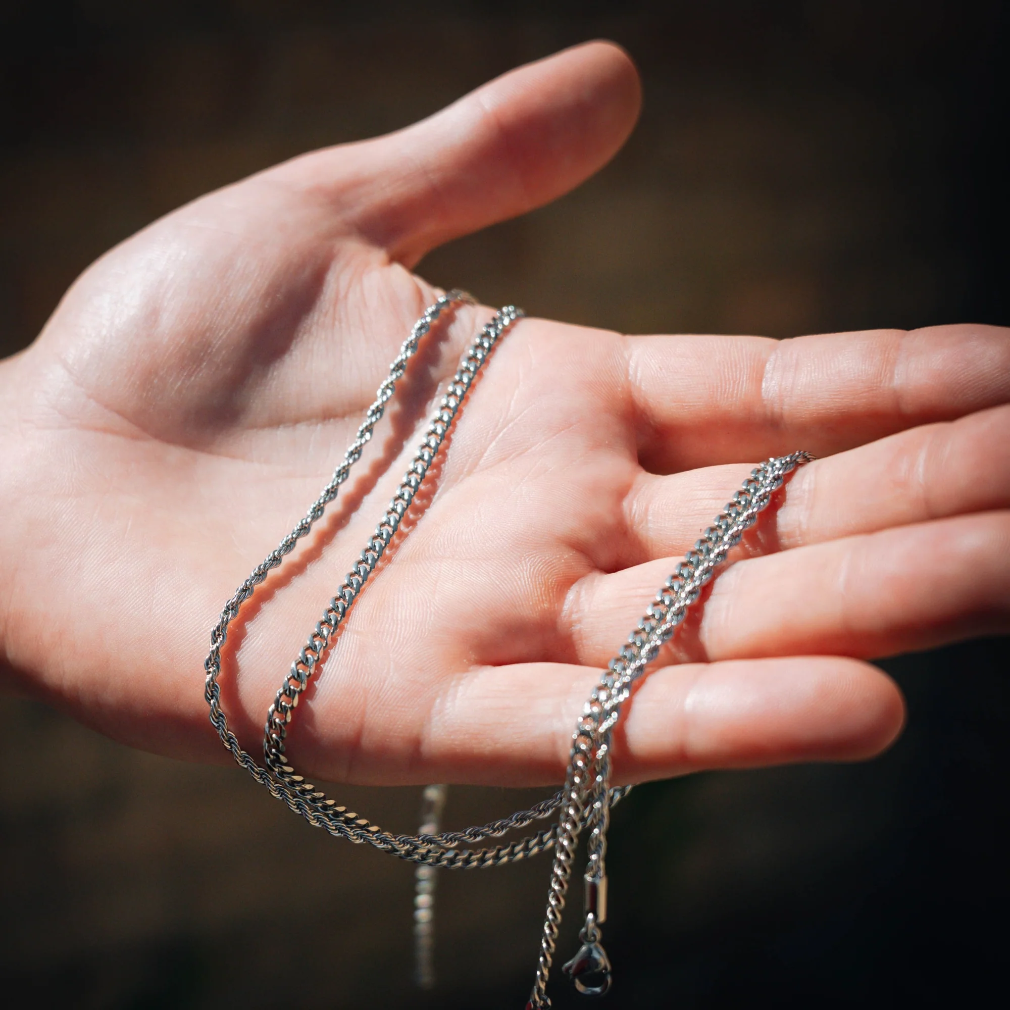 Silver Rope Chain (2.5MM) - Image 4