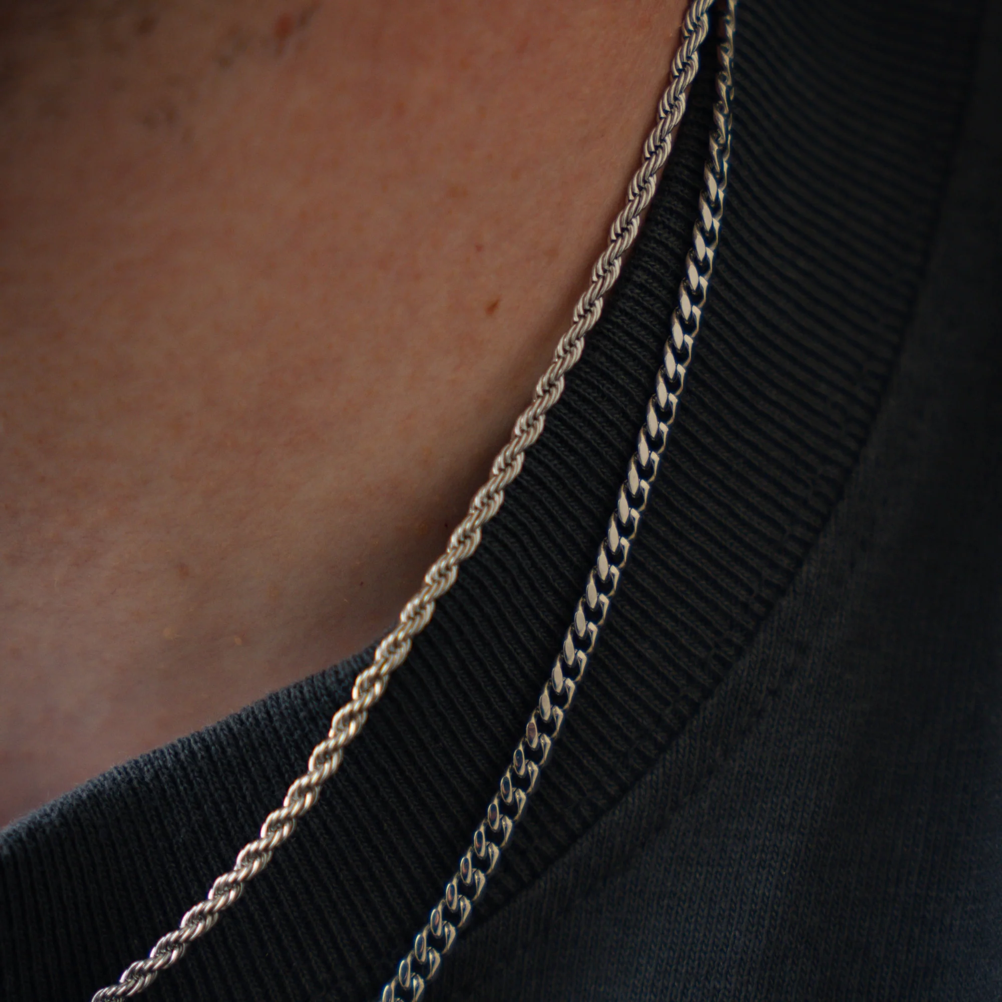 Silver Rope Chain (2.5MM) - Image 5