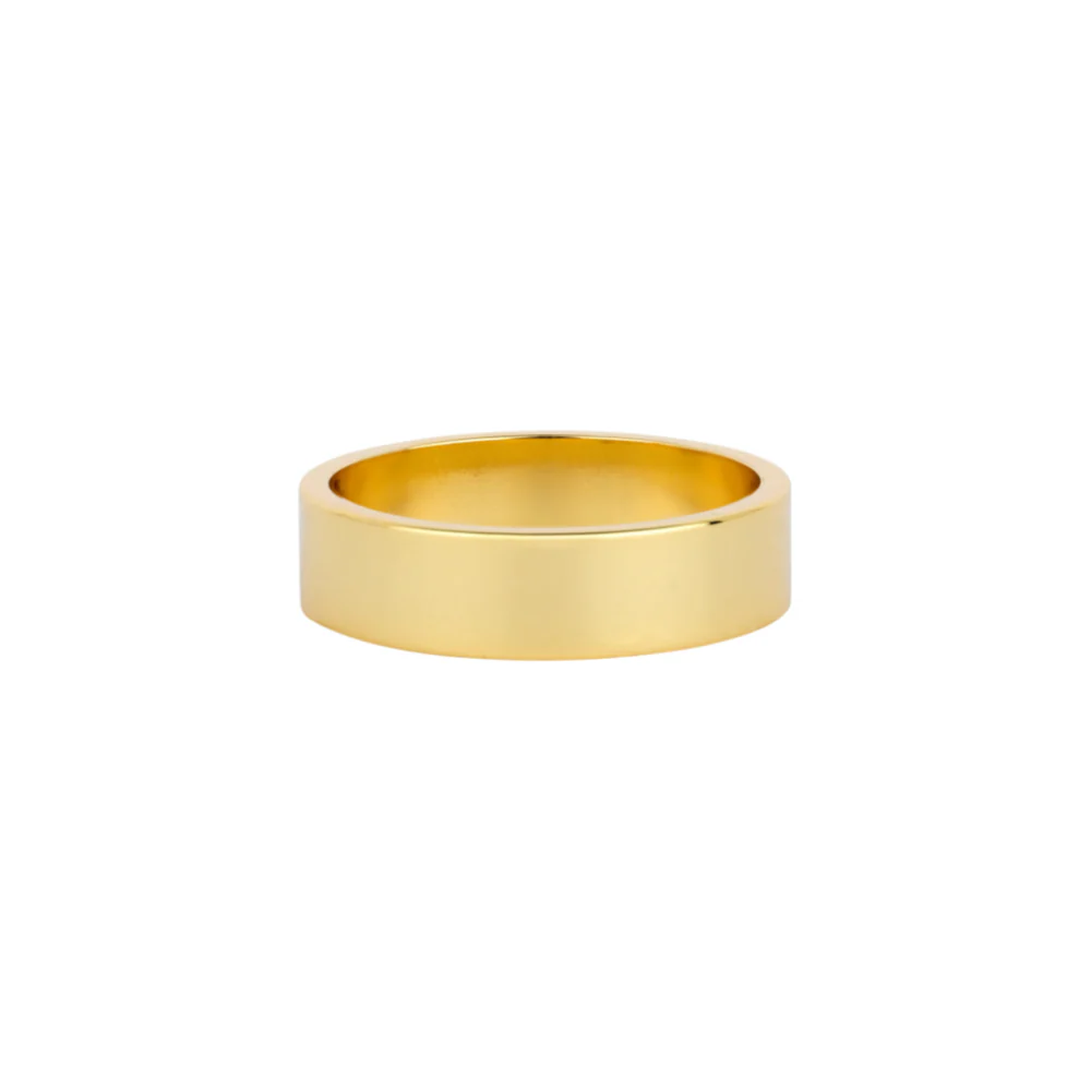 Smooth Band - 18K Gold - Image 6