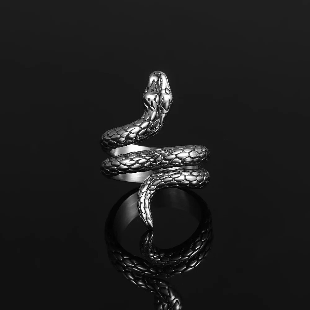 Snake Ring - Silver - Image 5
