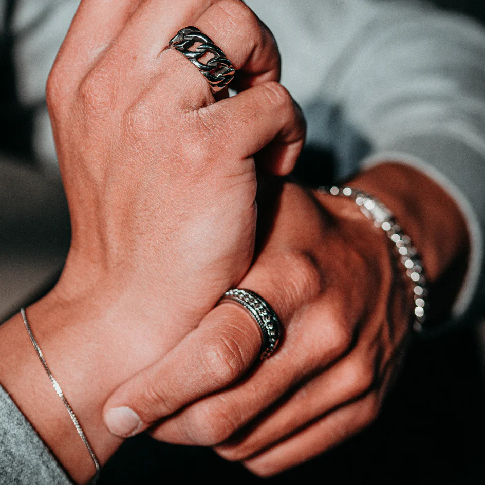 Spinner Band Ring - Silver - Image 3