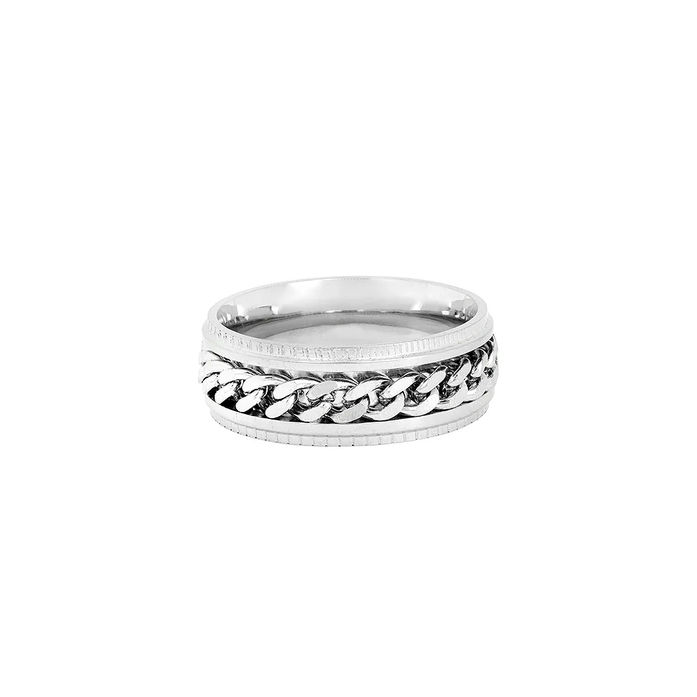 Spinner Band Ring - Silver - Image 4